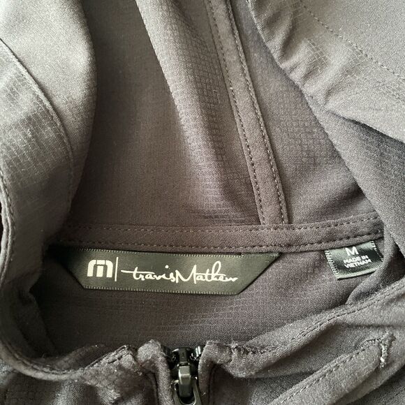 Travis Mathew Black Performance Jacket - Picture 4 of 11